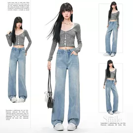 女式牛仔裤;女式衬衫;毛衣