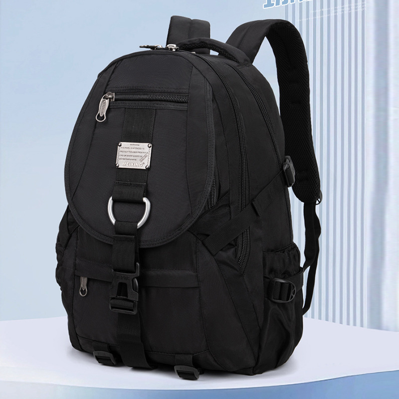 Cross-Border Foreign Trade Business Backpack Outdoor Backpack Oxford Cloth Durable Mountaineering Bag Student School Bag Wholesale Commuting