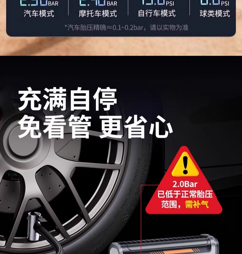 Car Emergency Starting Power Supply, Strong Start-Up, 12V24V High-Power, Zero-Power Instant Start, Power Bank, Car Air Pump