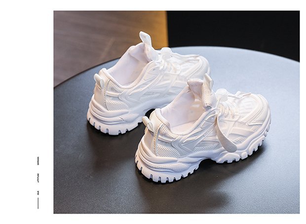 Dad Sneakers Für Kinder Atmungsaktive Leichte Freizeitschuhe_voghion.com