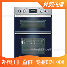 外贸出口220V.110V外销跨境电商家用嵌入式双层电烤箱宽60cm/36L+