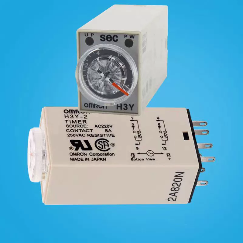 Оригинальная подлинная H3Y-2 время реле Omron H3Y-2-TIMER H3Y-2-C H3Y-4-TIMER