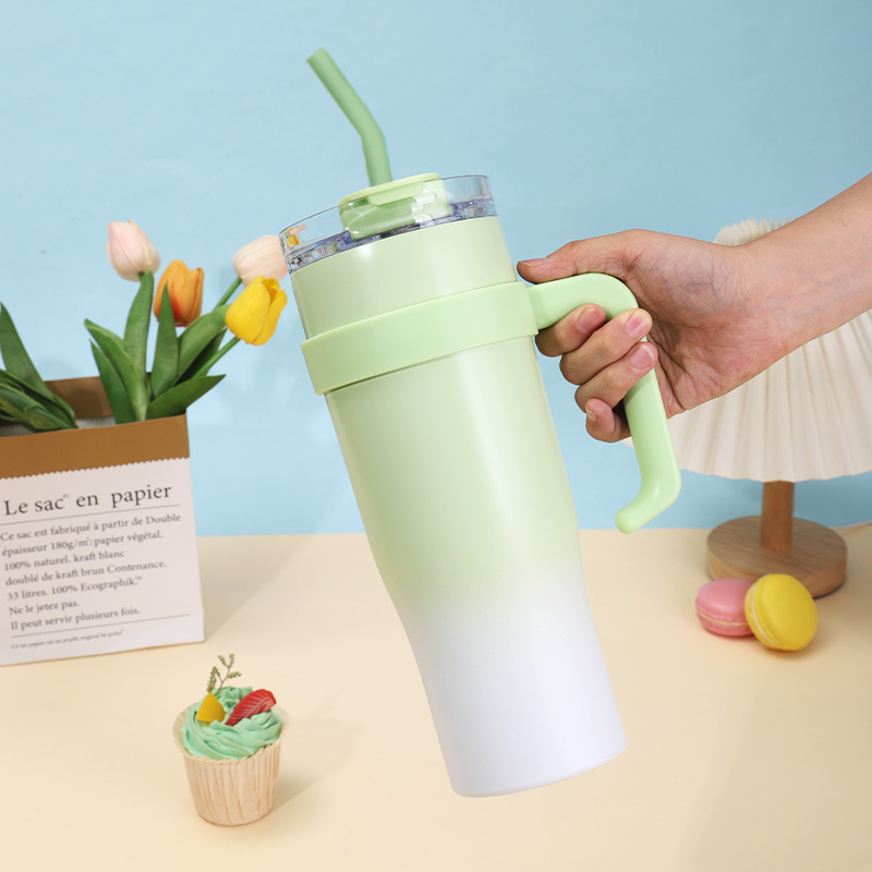 Big Mac dopamina icemaster taza 304 taza de acero inoxidable taza de paja deportiva al aire libre taza de automóvil taza