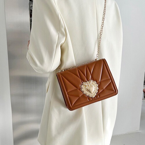 Foreign trade wholesale chain bag women's Korean style fashion shoulder bag small fragrance versatile popular cross-body bag commuter women's bag