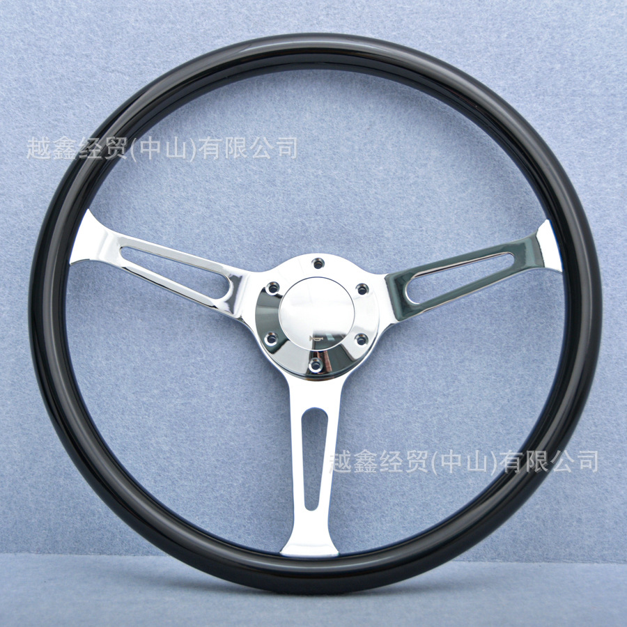 Suitable for Panda mini Black Warrior Steering Wheel Panda Knight Steering Wheel Enduro Bear Convertible 15inch Steering Wheel