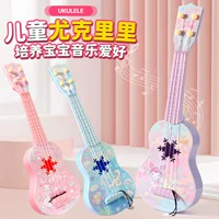 Sanrio укулеле с нотами, музыкальная гитара, игрушка, музыкальный инструмент для начинающих