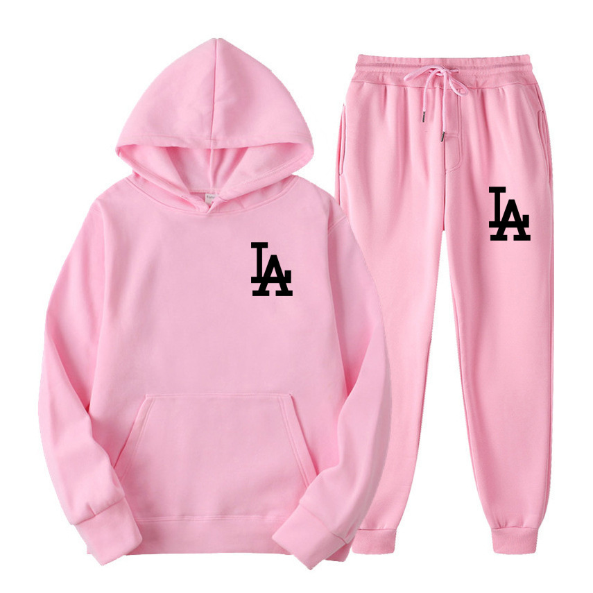 Cross-border Fashion Sweater Suit Men's Sportswear Winter New Men's Hoodie Sweatpants Hooded Casual Suit