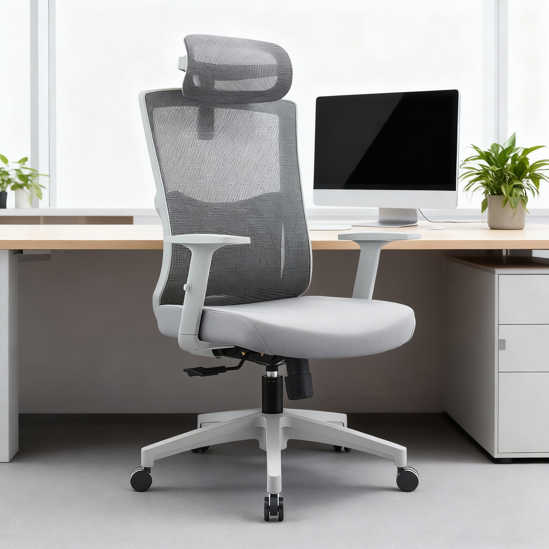 Customized Ergonomic Chair, Waist-Protecting Computer Chair, Home Comfortable Sedentary Gaming Chair, Reclining Office, Removable