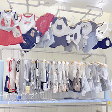 Pat Pat套装夏季新款宝宝薄款短袖polo衫衣服夏装婴儿分体两件套