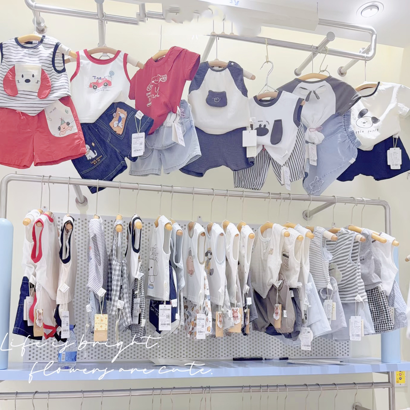 Pat Pat套装夏季新款宝宝薄款短袖polo衫衣服夏装婴儿分体两件套