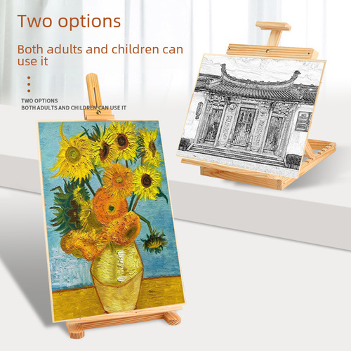 Desk Easel Art Student 4K Drawing Tablet Set Foldable Oil Painting Display Stand Children's Drawing Sketch Easel