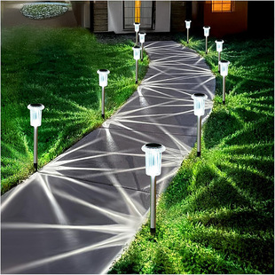 Outdoor Waterproof Insert Light Solar Garden Light Garden Villa Garden Light Outdoor Super Bright Solar Lawn Light
