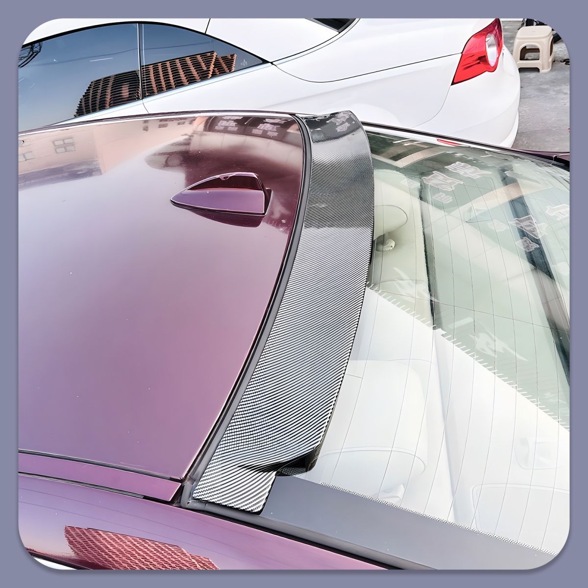 Suitable for Bmw 3 Series, 4 Series, 5 Series G30530I 525I Sports Roof Wing Mpm4M5 5 Series Pro Rear Wing
