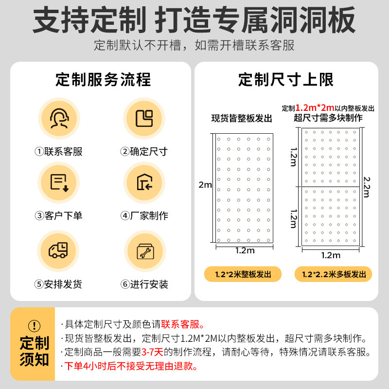 Estandarte de exhibición de almacenamiento en pared de madera de mesa doméstica con agujero redondo de agujero de placa