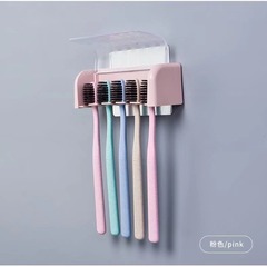歯ブラシホルダーホルダー家庭用穴なしトイレ歯ブラシホルダー防塵防水歯ブラシホルダー源メーカー卸売り