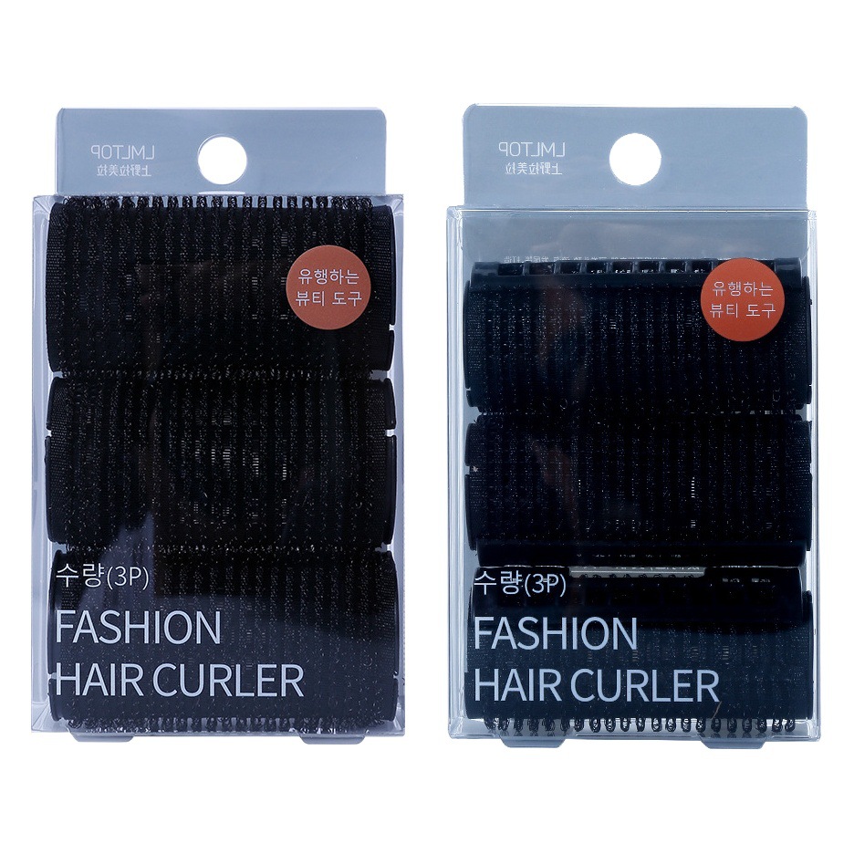 LMLTOP rizador negro 3 paquetes de rizador de flequillo de aire perezoso y esponjoso peinado cuidadosamente seleccionado