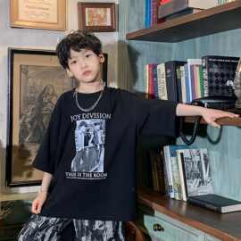 童装男童夏装2025新款潮流休闲儿童短袖t恤棉上衣服夏季大男孩