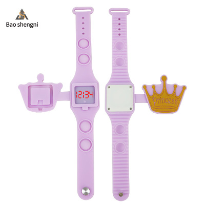 Factory Outlet Child student watch Cartoon Three D gift watch A birthday present Children Watch