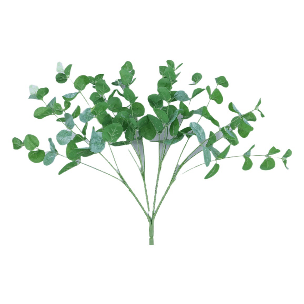 Planta Artificial de Eucalipto 16 Ramas de PU y PVC para Bodas y Paredes image 1
