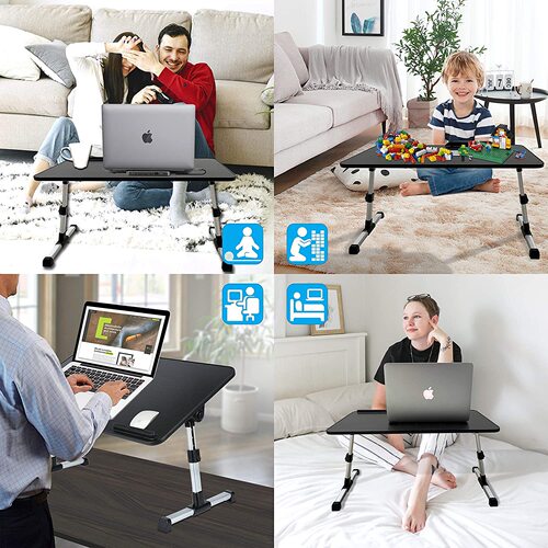Factory sold laptop table, folding table for bed, portable lift, lazy small table, dormitory desk, Amazon