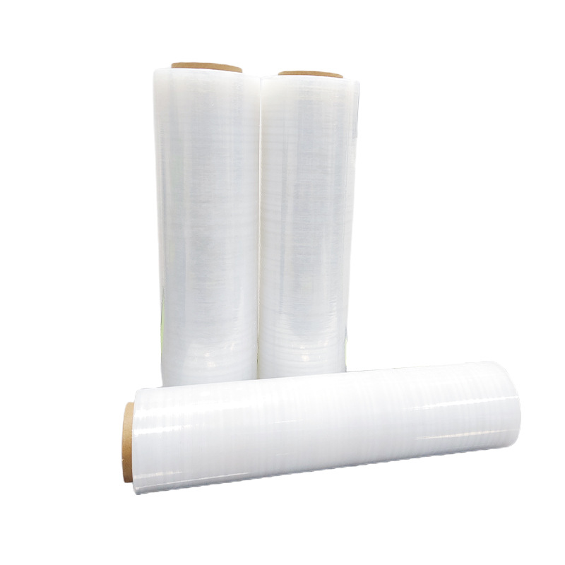 Película de embalaje al por mayor de fábrica película de embalaje Express película de embalaje de plástico industrial película de embalaje de plástico de estiramiento película transparente