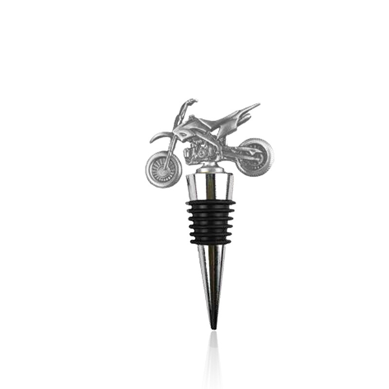 실버 오토바이 와인 마개