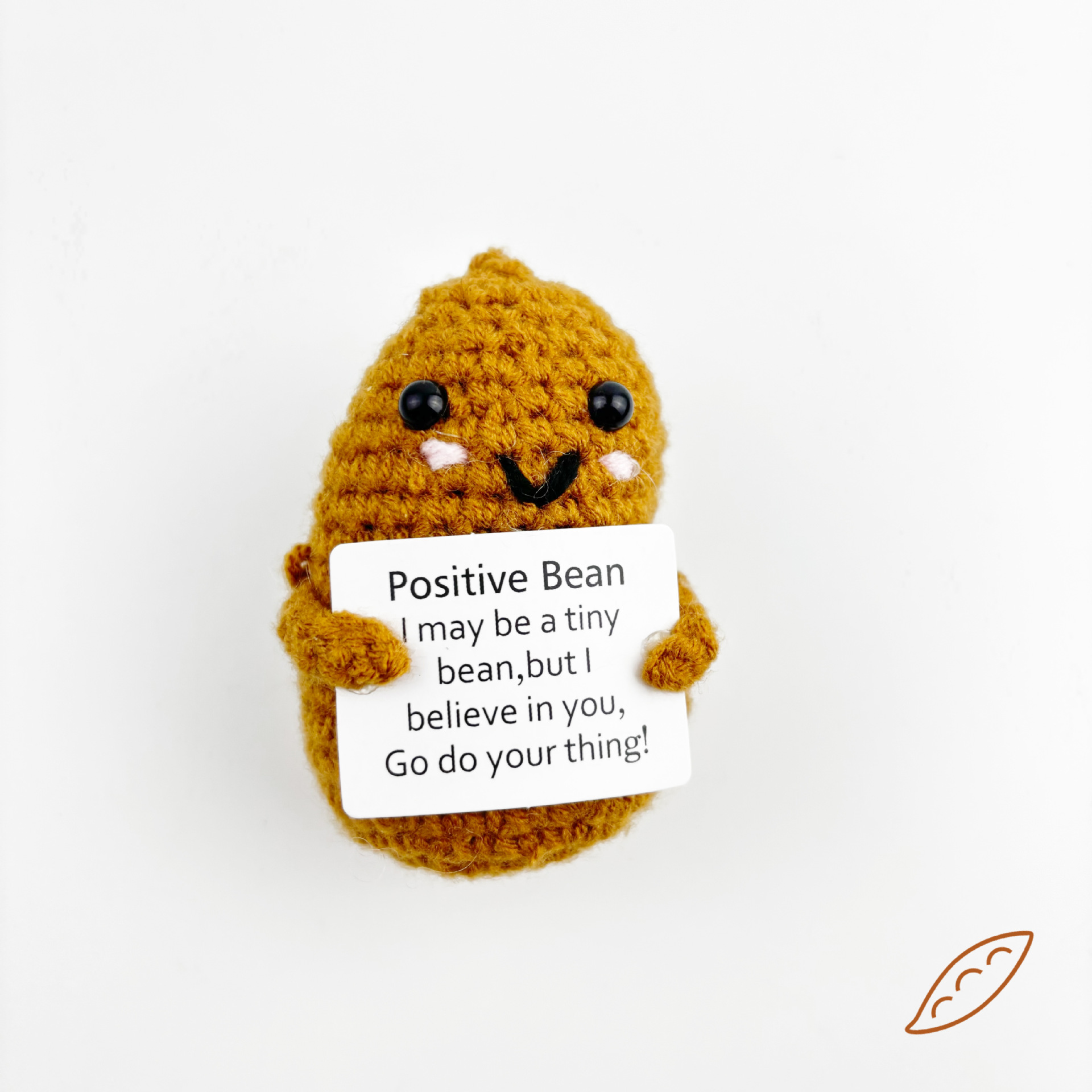 Transfronterizo al por mayor hecho a mano de punto de felpa de energía positiva de la patata emocional vegetal adornos de frutas de juguete pequeño regalo