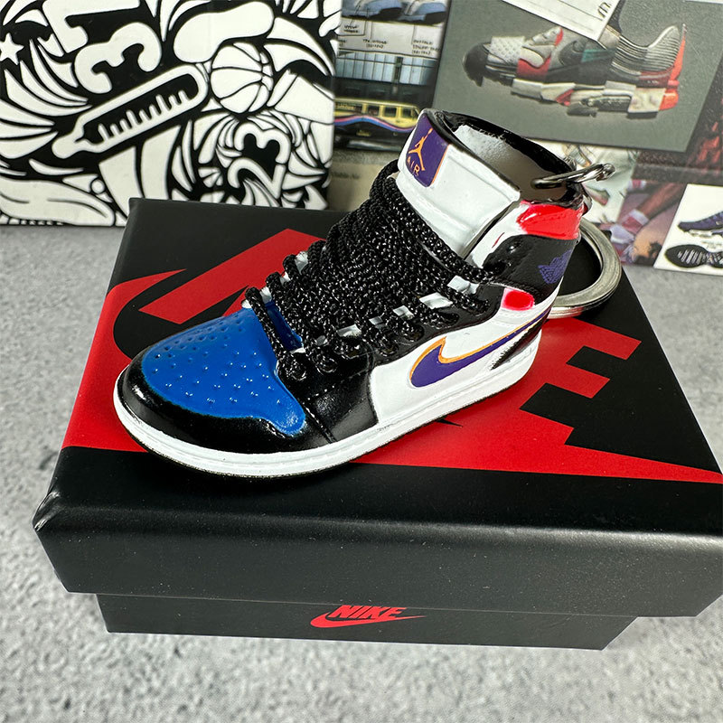 109.purple gold blue + box