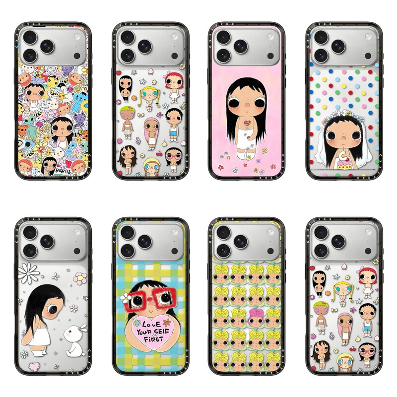 Xiaoyu Yuyujiao Shanshi family head Apple 17Promax suitable for 16Pro phone case, slim black frame, new Xiaoyu Yuyujiao Shanshi family head Apple 17Promax suitable for 16Pro phone case, slim black frame, new