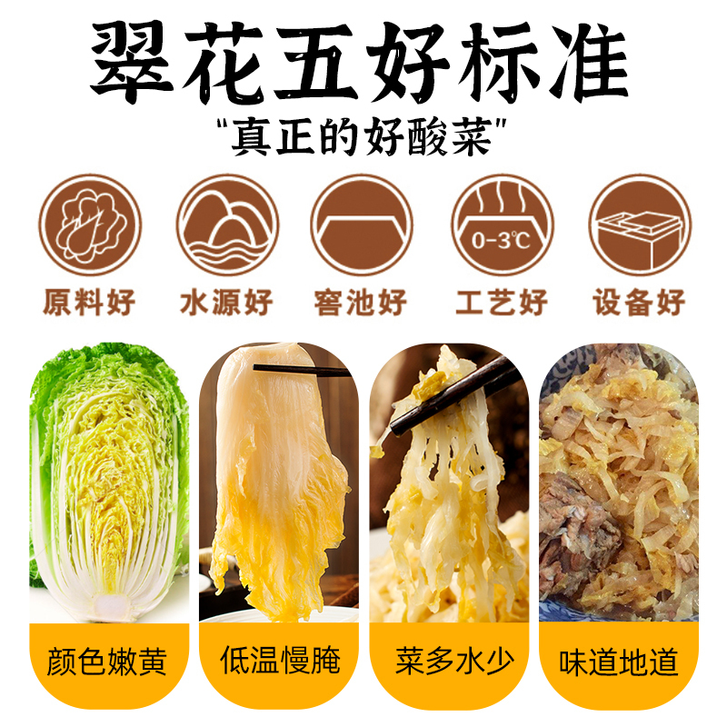翠華キャベツのピクルス 本場東北のキャベツのピクルス みじん切りキャベツ 餃子 豚の煮込みキャベツ 500g×4袋|undefined