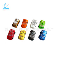 customized Logo car toy滑行车儿童塑料赛车玩具迷你礼赠品奖品