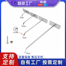 义乌商品展示架挂钩壁挂手机配件挂钩小饰品架子挂架直铁长上墙钩