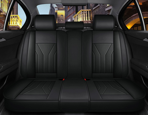 Cross-border Four Seasons Universal Car Seat Cover Car Cushion Napapi Full Surrounding Seat Cushion Perforated Wear-resistant Five Seats