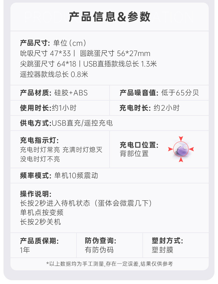 Hot-Selling Female Toy Collection: Mystery Vibrator, Vibrating Wand, Teasing Dragon, Stimulating Pen — detail image 26