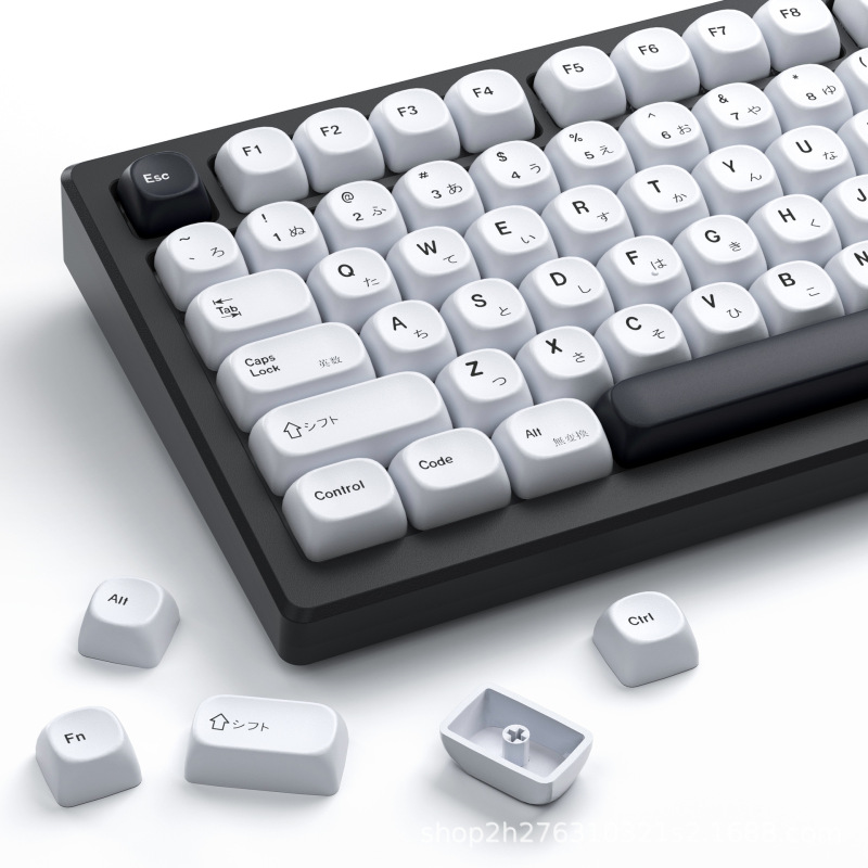 Xvxmoa Extremely Simple Japanese Pbt Keycaps Are Compatible with Most Mechanical Keyboards Xvxmoa Extremely Simple Japanese Pbt Keycaps Are Compatible with Most Mechanical Keyboards
