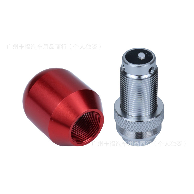 Universal Adjustable Retractable Gear Shift Knob for Car Modification, Aluminum Alloy Manual/Automatic Gear Shift Handle Ball Head