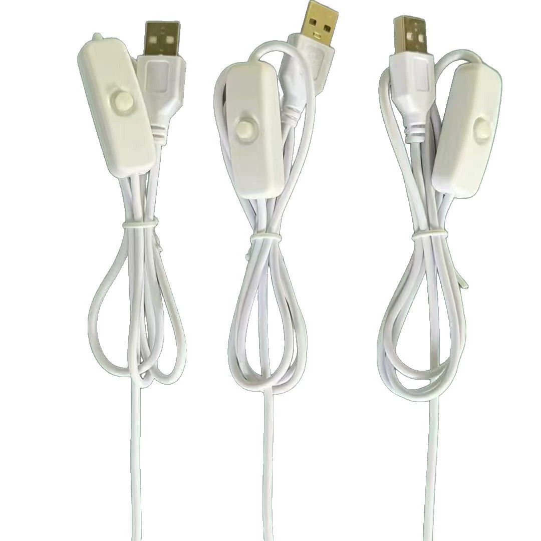 DC, LED силовой кабель, переключатель, 1 м, 1,5 м