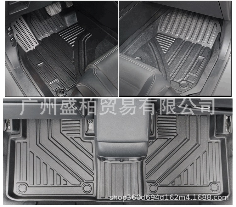 Eco-Friendly Tpe Car Floor Mats Specifically for the New Isuzu D-Max, Full Coverage, Available in Bulk