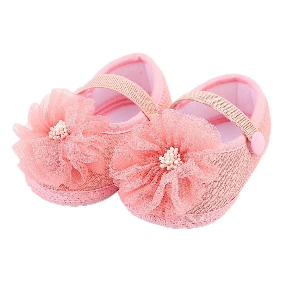 Zapatos de niña para niñas, primavera y otoño, nuevos zapatos de bebé antes del paso del bebé, zapatos de bebé de fuerza de una niña de un año, suela suave para niños pequeños