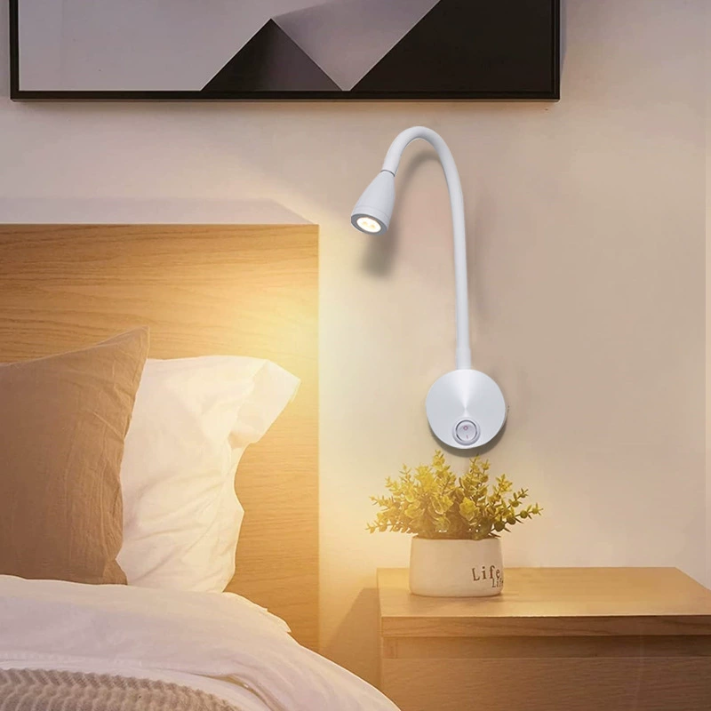 Light strip, sconce for hotel for bed, reading, switch key, mounted lights