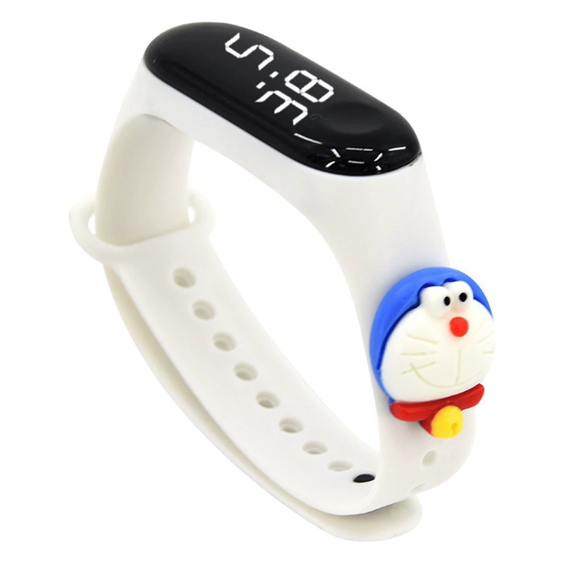 Внешняя торговля болтовня взрыв Водонепроницаемая Детская кукла мультфильм студенческие мужские и женские спортивные часы с сенсорным экраном светодиодные электронные наручные кольца