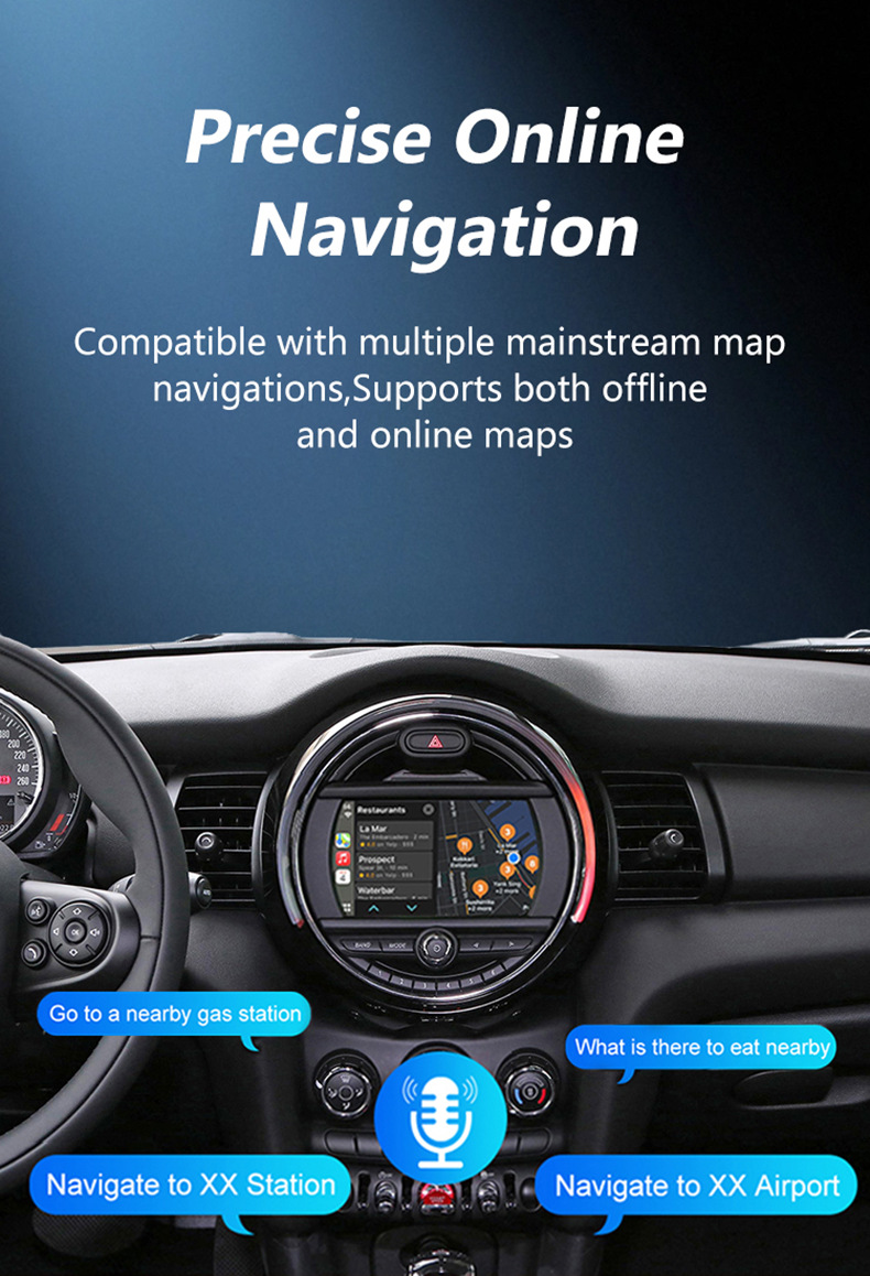 Suitable for Bmw Mini Wireless Carplay Overseas Wireless Android Auto Original Car Upgrade Module