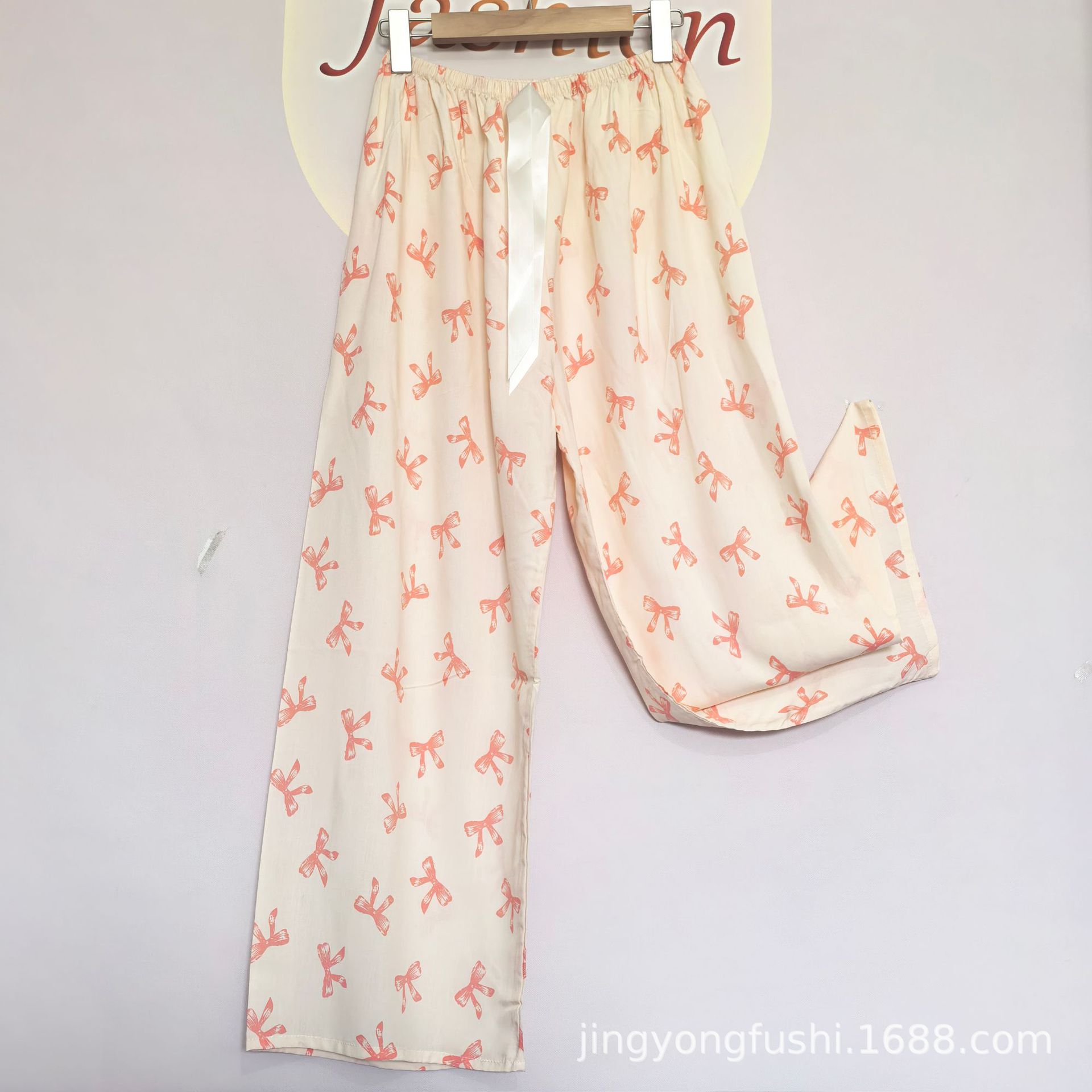 25 nuevo estilo de seda de algodón de verano para mujer, pantalones anchos de algodón de talla grande para uso exterior, pantalones de maternidad, pijamas de verano para mujer, holgados