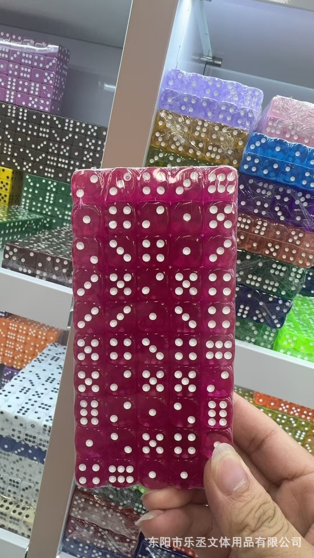 14mm 투명 로즈 레드