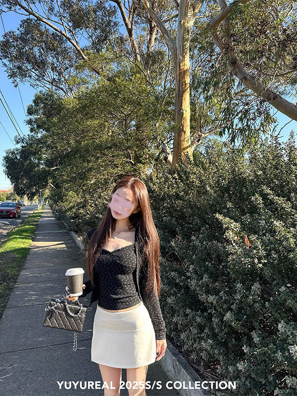 YUYUREAL 全色自留 妮味蕾丝v领吊带/针织空调开衫两件套|undefined