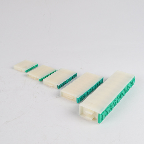 Green rubber s-3 number combination date stamp 0-9 adjustable year month day production date stamp supermarket pharmacy price stamp