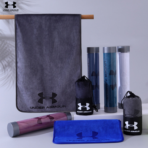 Under Armour Sport Towel Quick-Dry 100% Cotton Sweat Absorbent Antibacterial Gym Running Basketball Towel for Men and Women