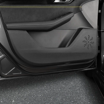black door anti-stepping integrated threshold – Other Automotive Interior Supplies - 23-25-lk03-car-door-anti-kick-pad-black-4-pieces