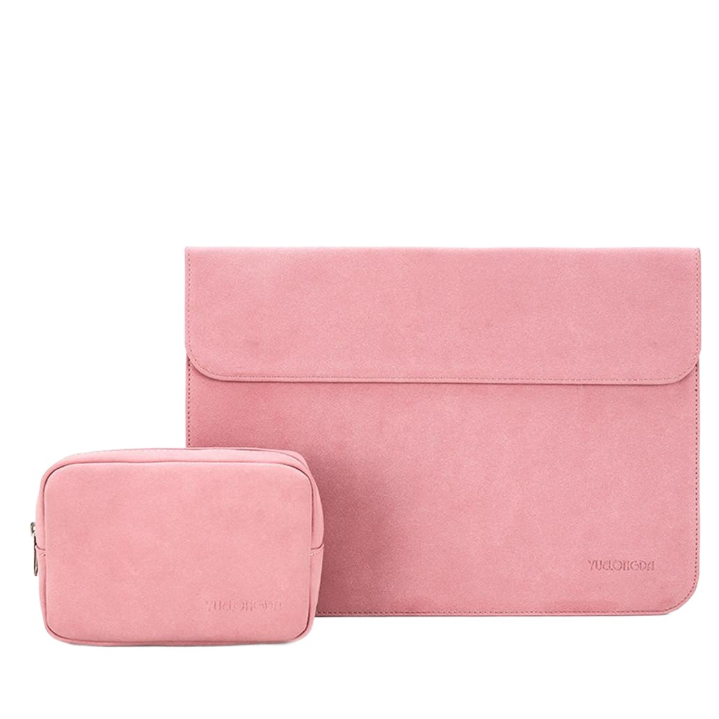 PU frosted 12-15 inch clamshell notebook liner tablet protective case business casual clutch