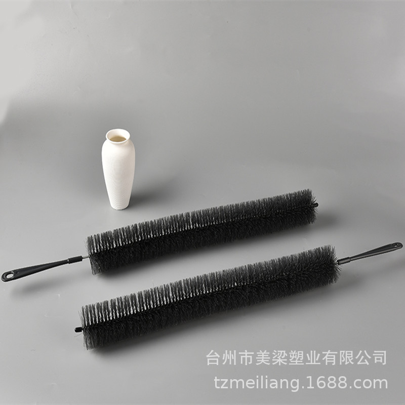 Taizhou foreign trade factory long handle dust brush fan air conditioning pipe brush blinds car household brush wholesale